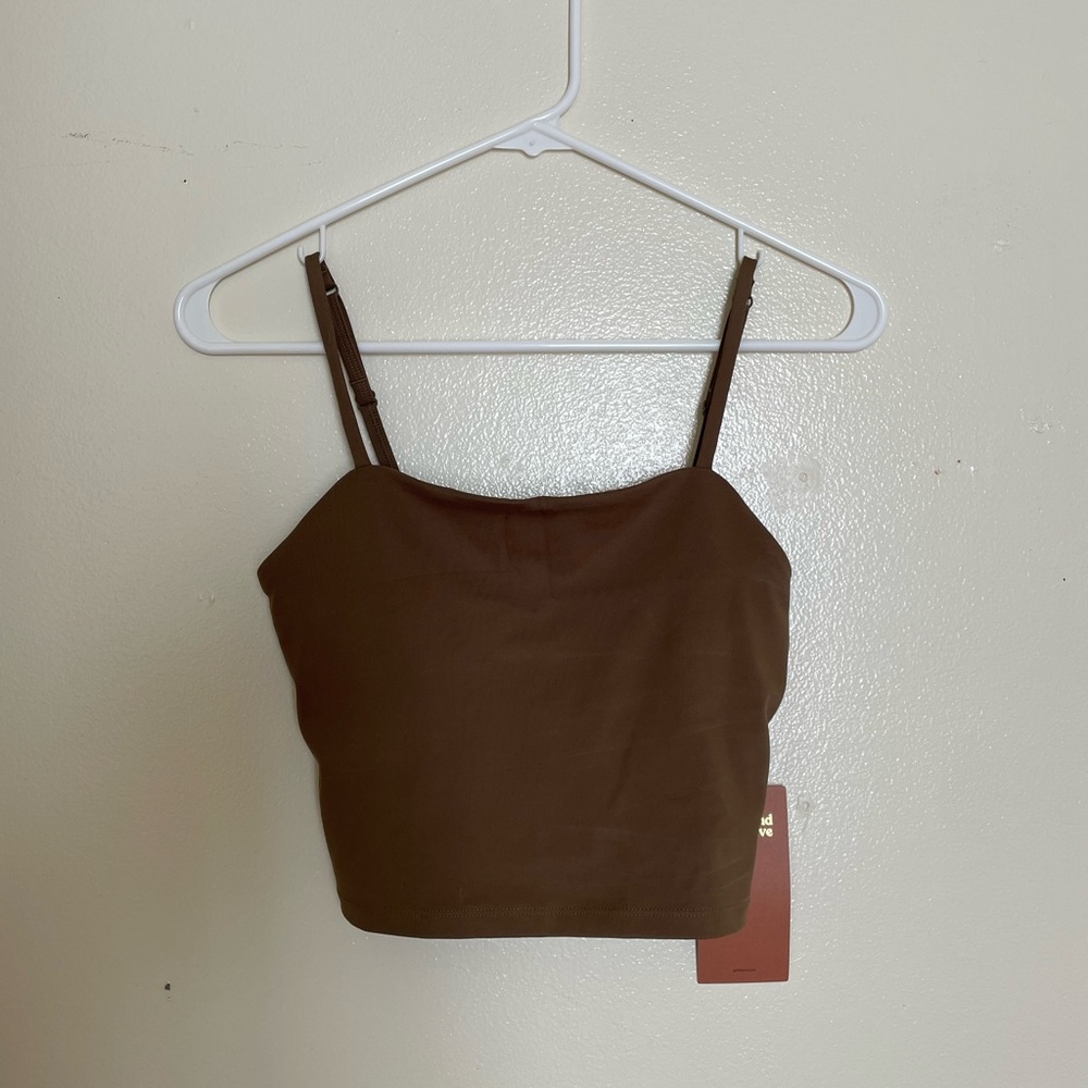 Girlfriend Collective Devon Compressive Cami (Spruce) NWT